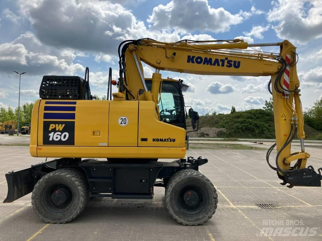 Komatsu PW 160-11 E0  휠 굴삭기