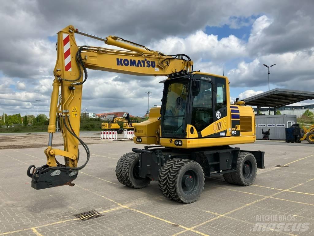 Komatsu PW 160-11 E0  휠 굴삭기