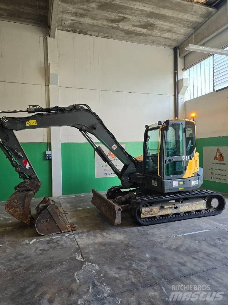 Volvo ECR 88 중형굴삭기 7톤-28톤