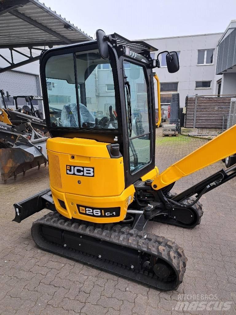 JCB 26 C-1 소형 굴삭기 7톤 미만