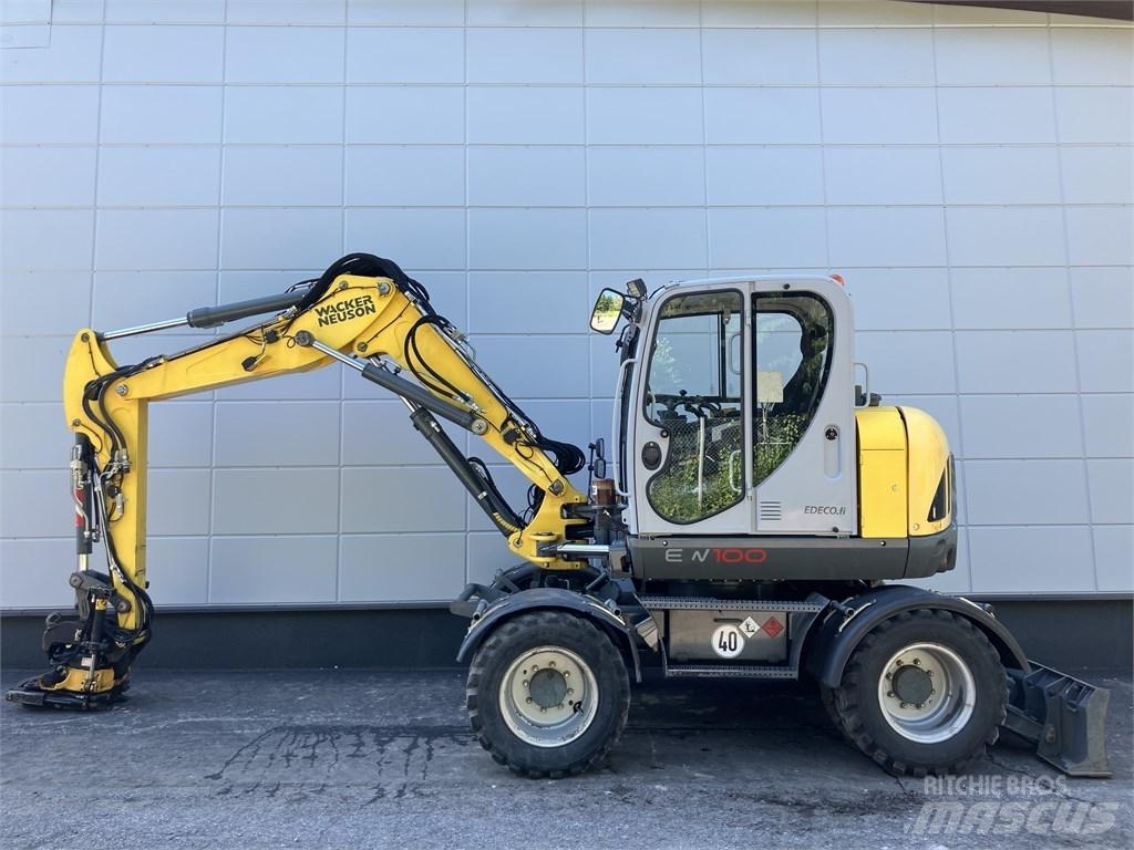 Wacker Neuson EW 100  휠 굴삭기