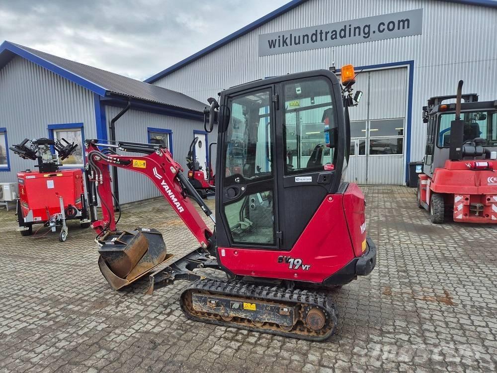 Yanmar SV 19 VT 소형 굴삭기 7톤 미만