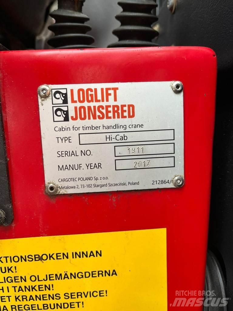 Loglift F108S79 로더 크레인
