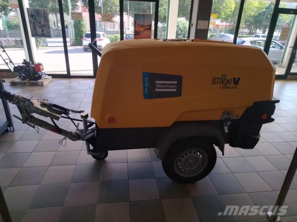 Atlas Copco XAS 68 G 콤푸레샤
