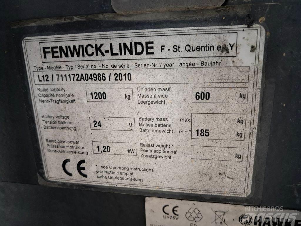 Linde L12 포크리프트