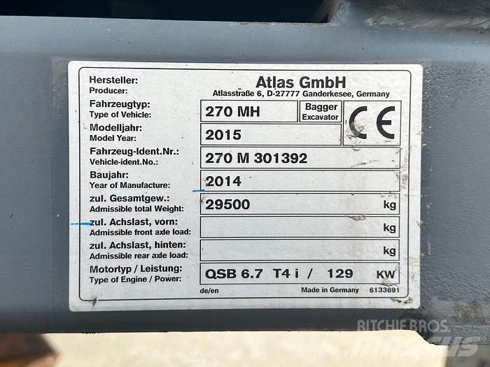 Atlas 270MH 폐기물/산업 처리기