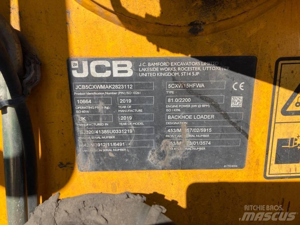 JCB 5 CX Wastemaster 백호로더