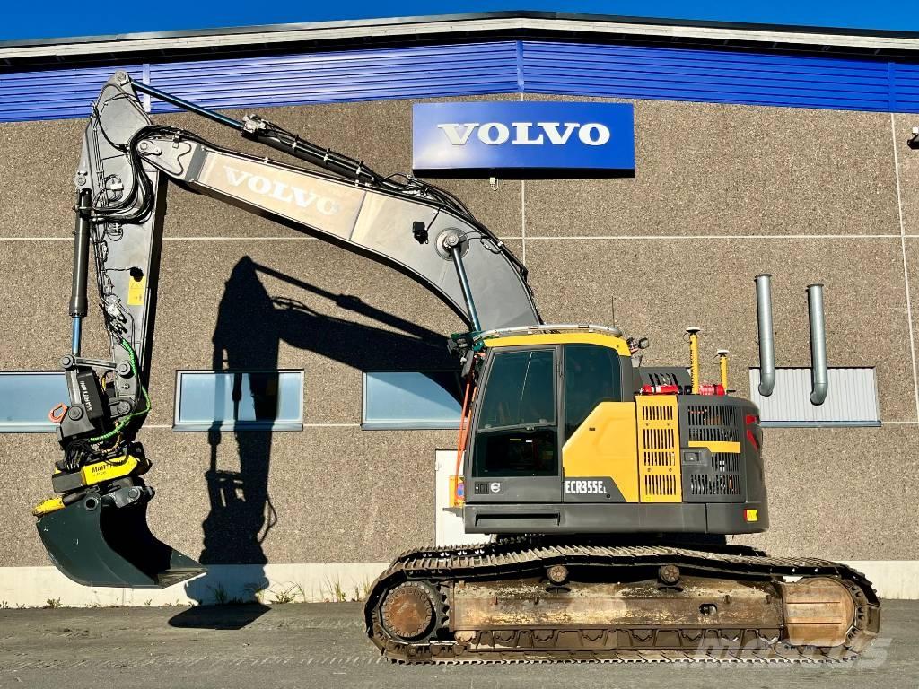 Volvo ECR 355 E 대형 굴삭기 29톤 이상