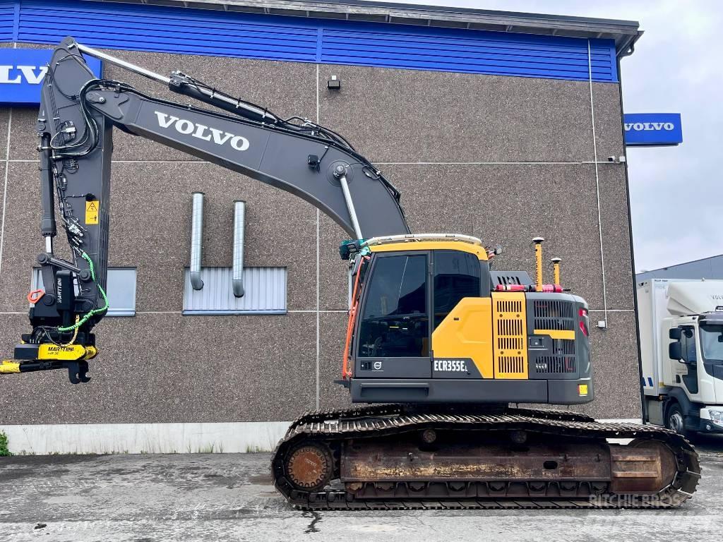 Volvo ECR 355 E 대형 굴삭기 29톤 이상