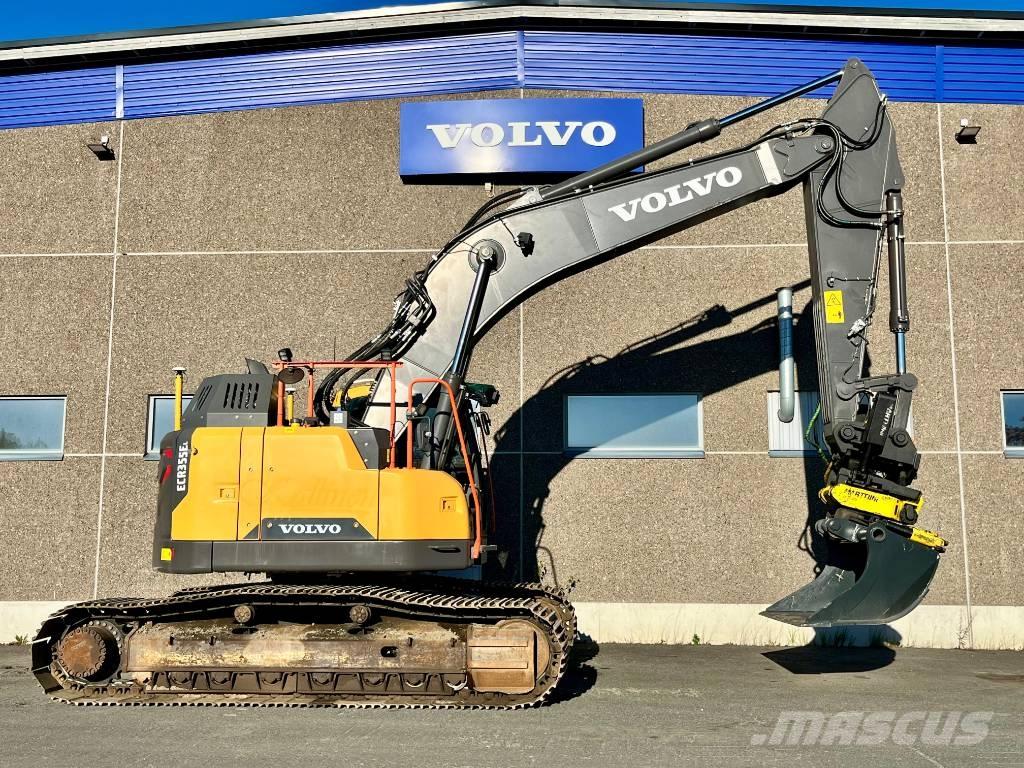 Volvo ECR 355 E 대형 굴삭기 29톤 이상