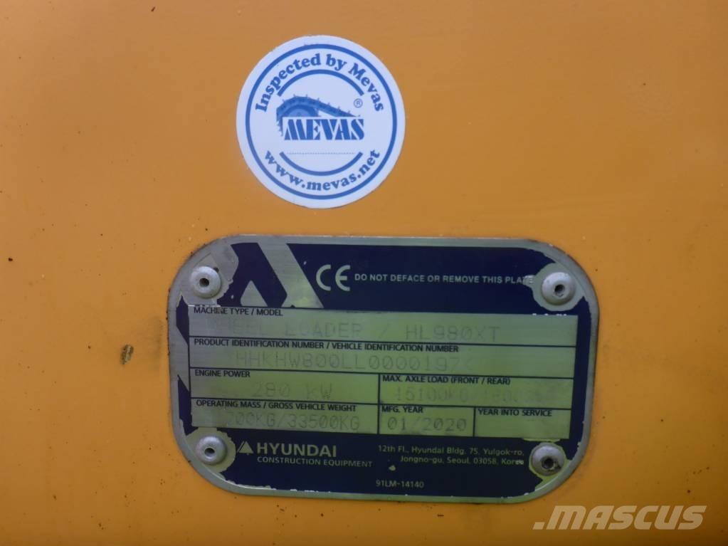 Hyundai HL980XT  휠로우더