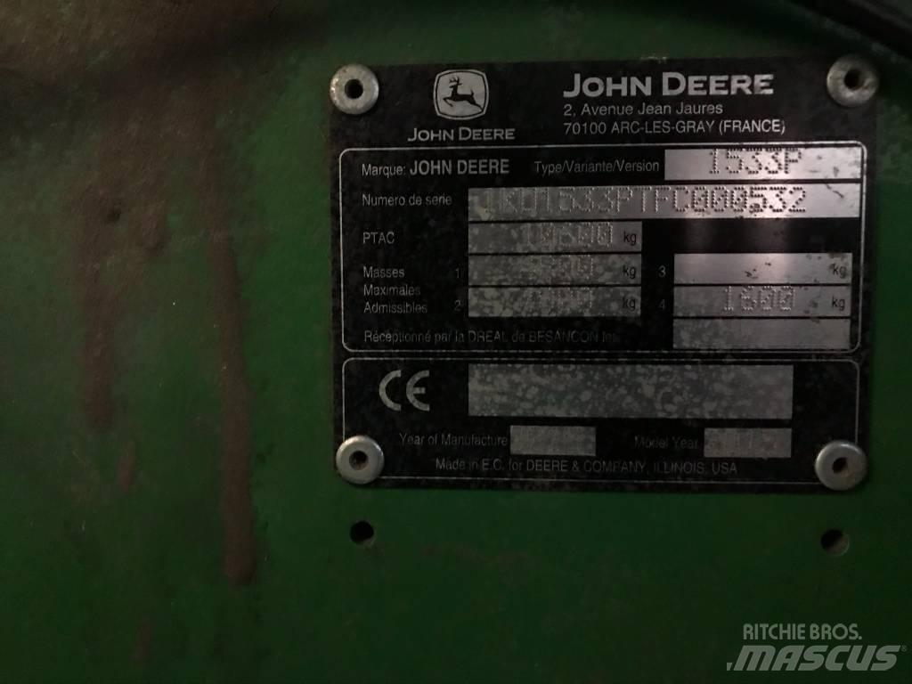 John Deere L 1533P 각형 곤포기