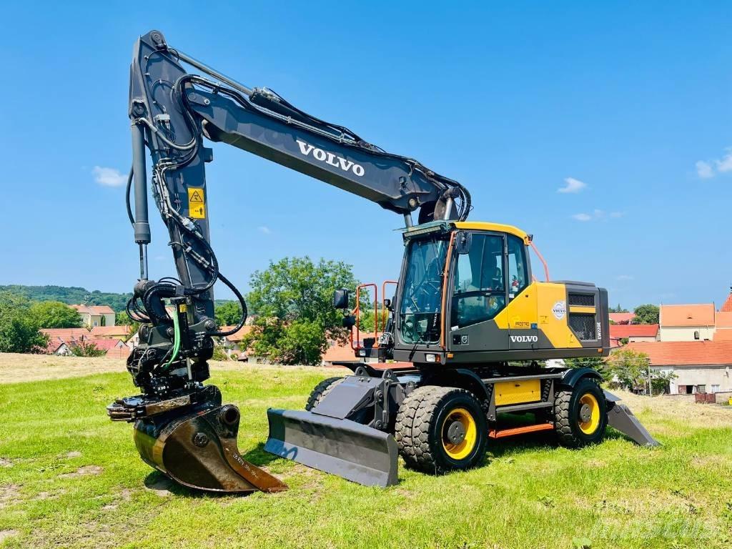 Volvo EW 220 E  휠 굴삭기