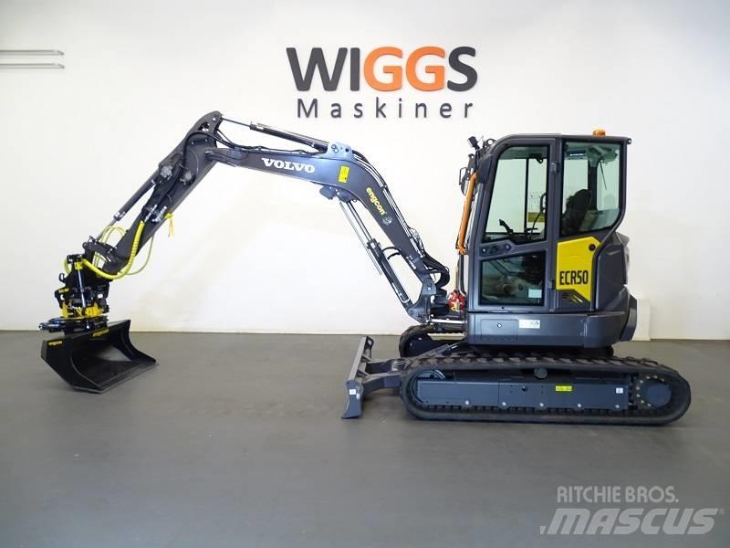 Volvo ECR50F 소형 굴삭기 7톤 미만