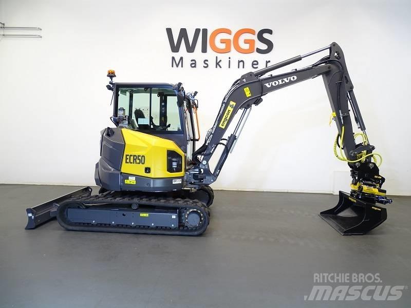 Volvo ECR50F 소형 굴삭기 7톤 미만