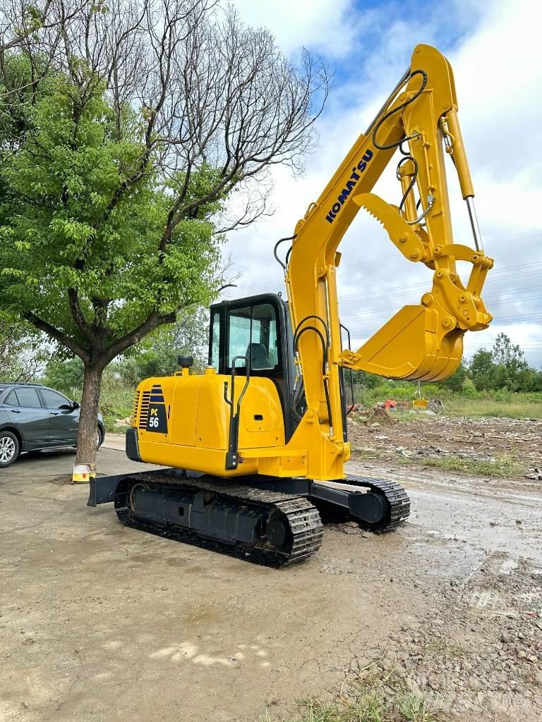Komatsu PC 56-7 소형 굴삭기 7톤 미만