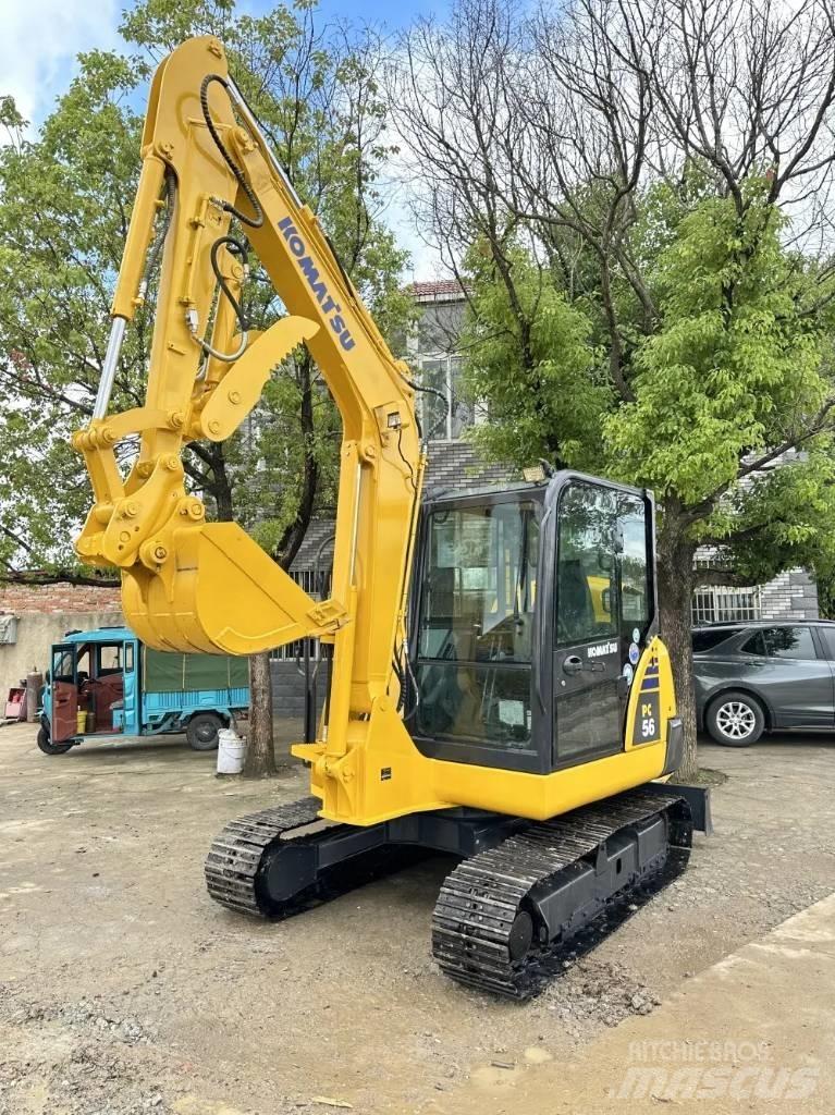 Komatsu PC 56-7 소형 굴삭기 7톤 미만