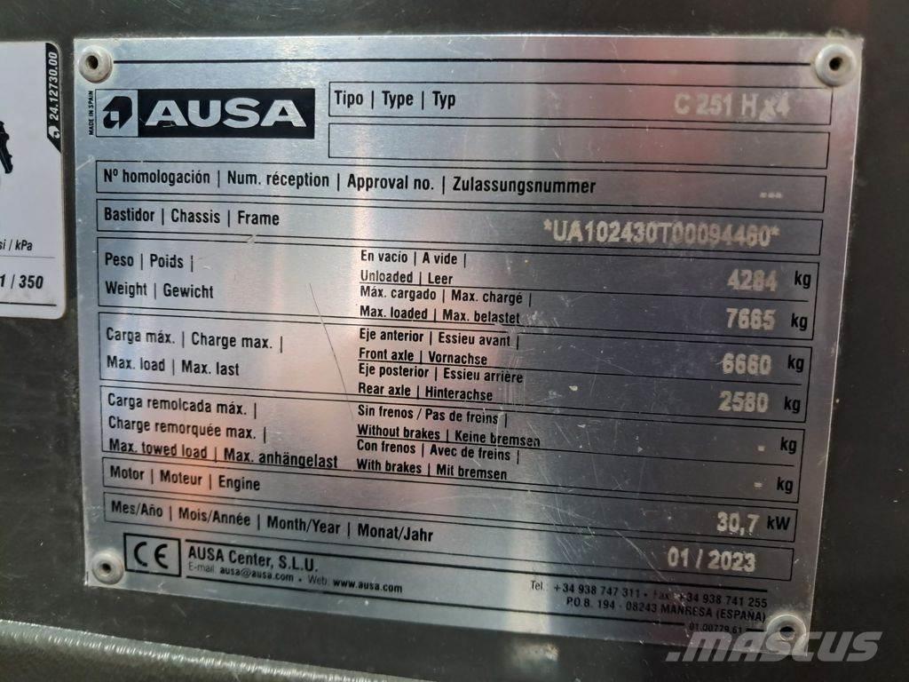 Ausa C251 HX4 험지용 트럭