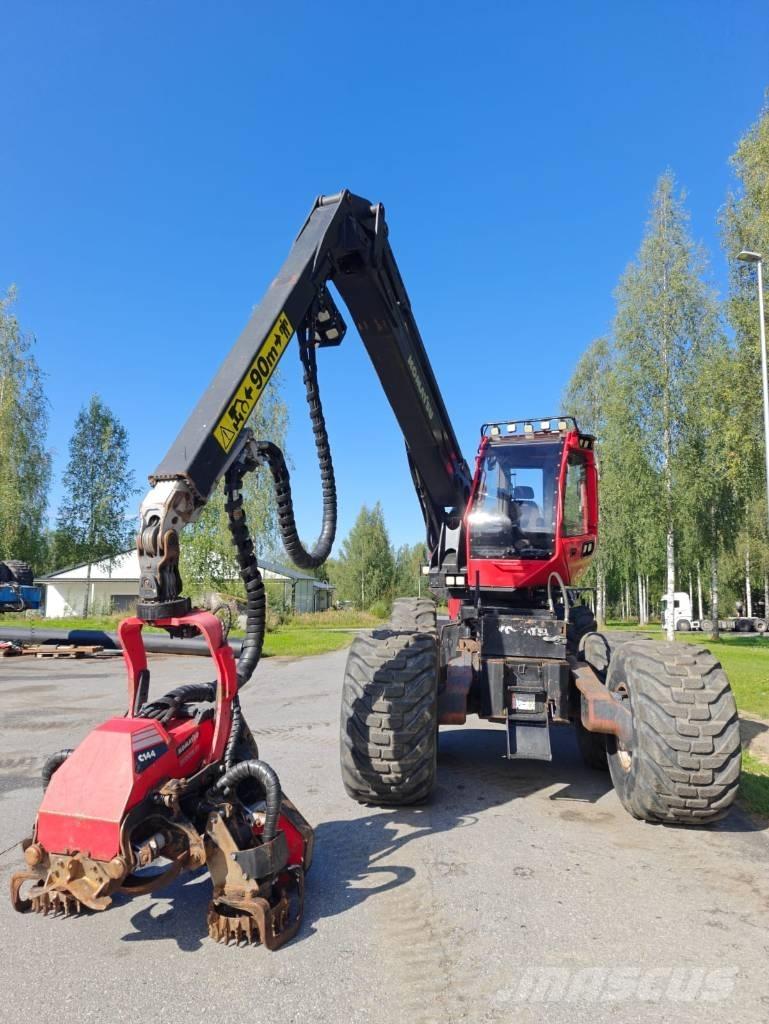 Komatsu 951 원목 하베스터