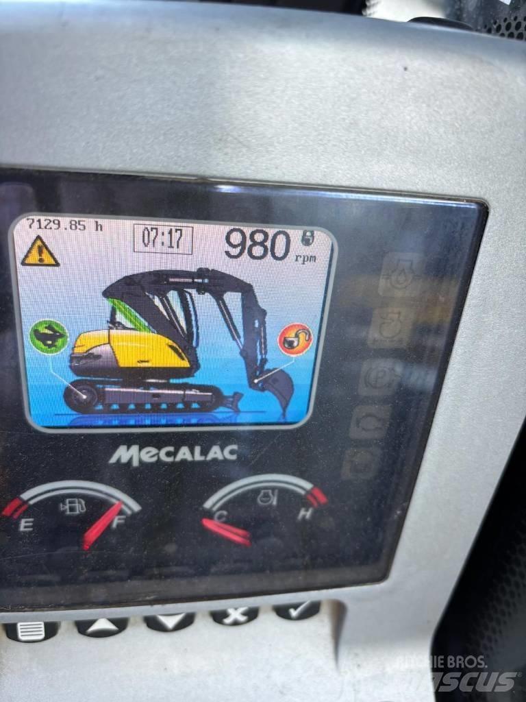 Mecalac 8 M CR 중형굴삭기 7톤-28톤