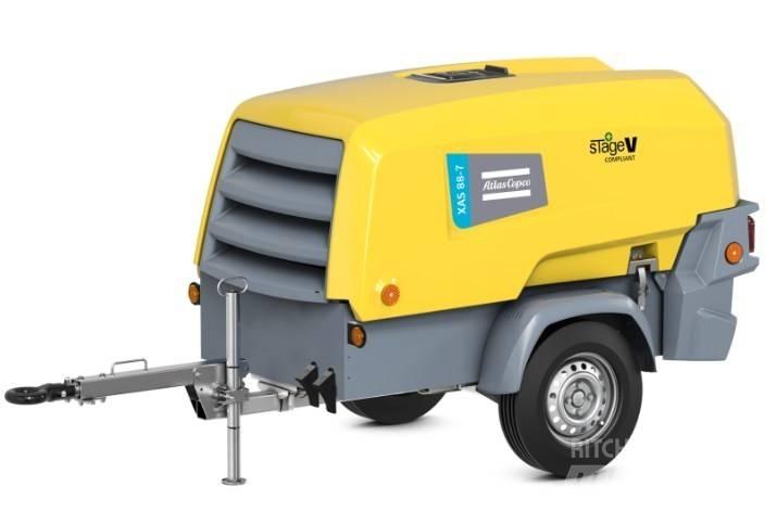 Atlas Copco XAS68-7 콤푸레샤