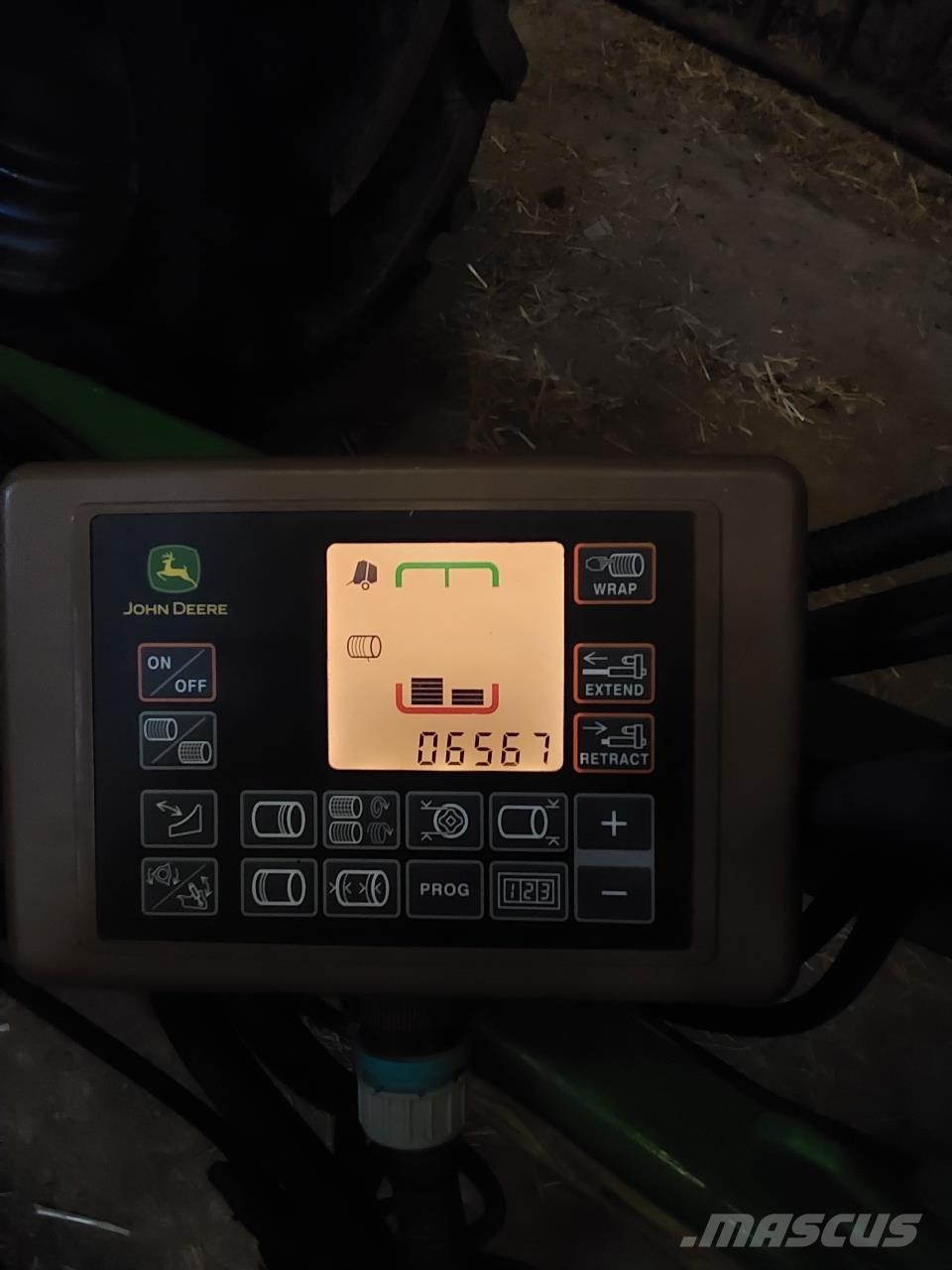 John Deere V 451 M 원형 곤포기