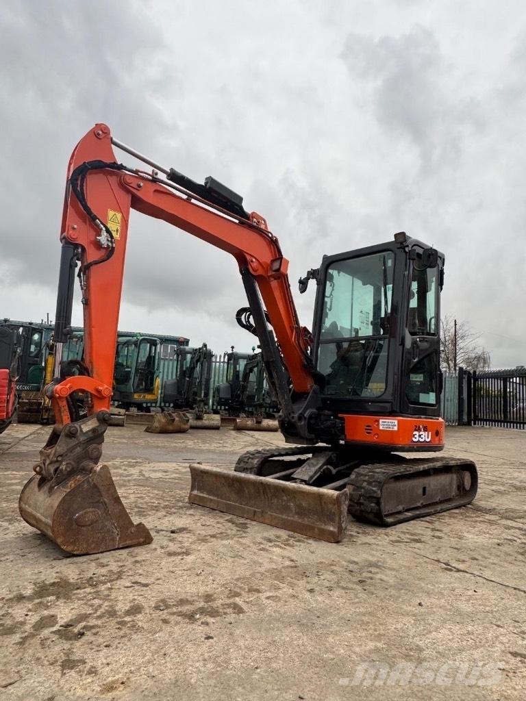 Hitachi ZX 33 U-6 소형 굴삭기 7톤 미만
