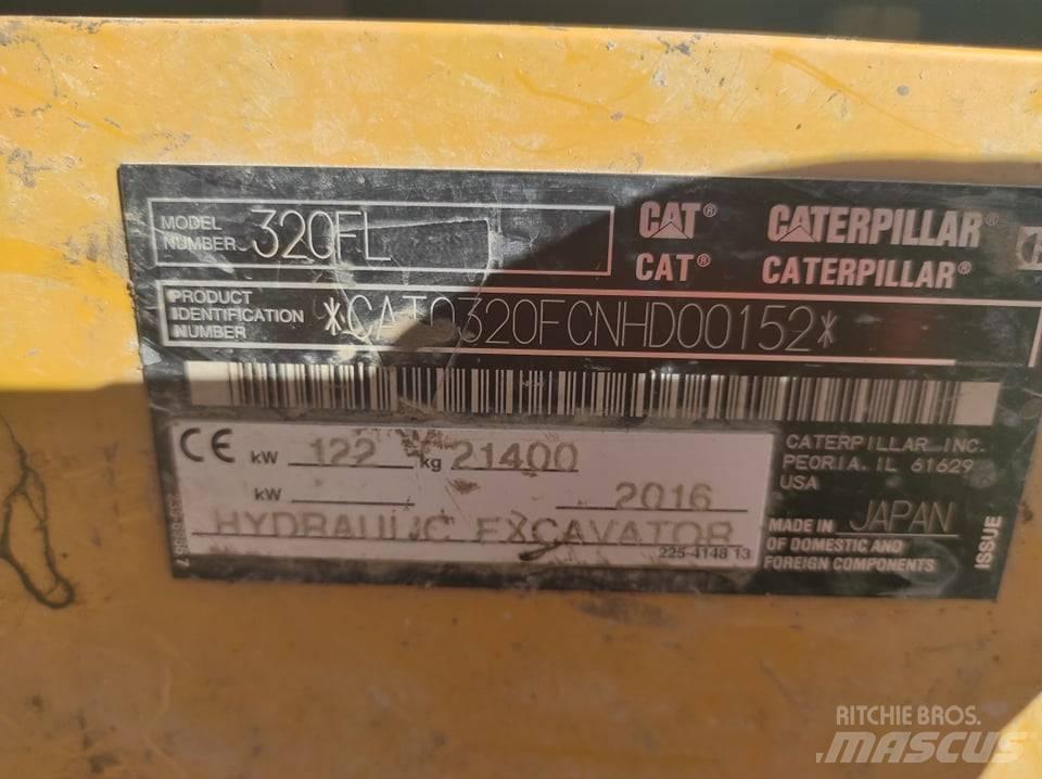 CAT 320 FL 3D 대형 굴삭기 29톤 이상
