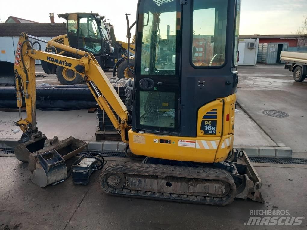 Komatsu PC 16 R-3HS 소형 굴삭기 7톤 미만