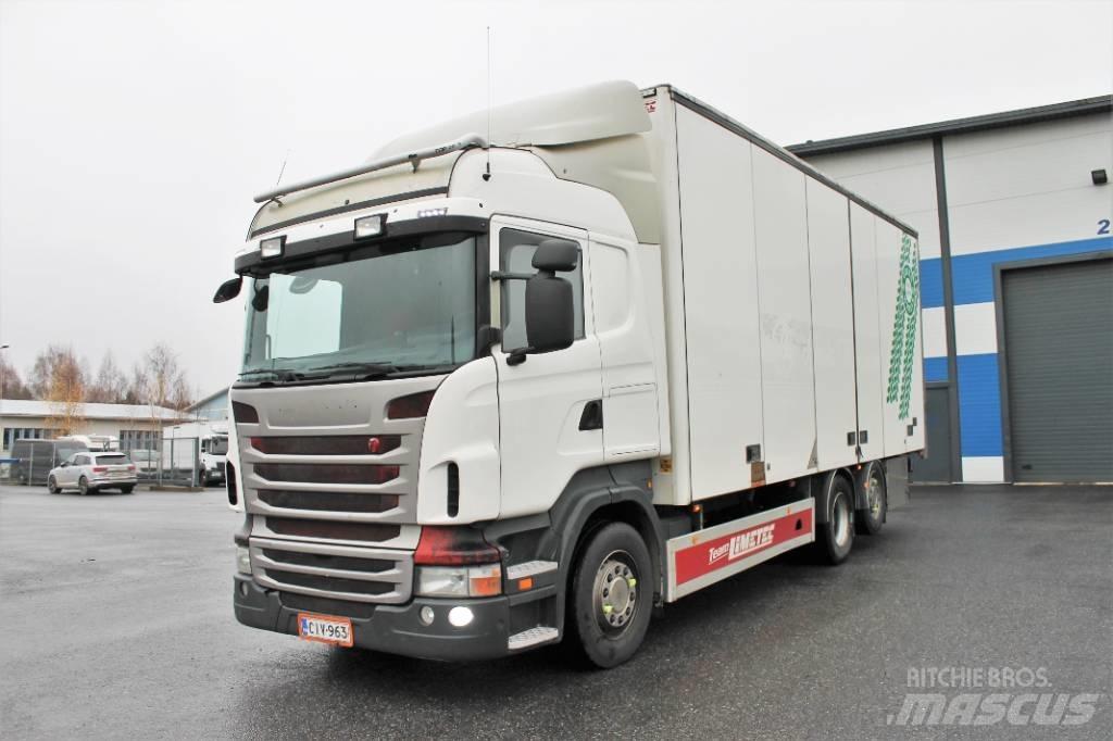 Scania R480 6x2 탑차 트럭