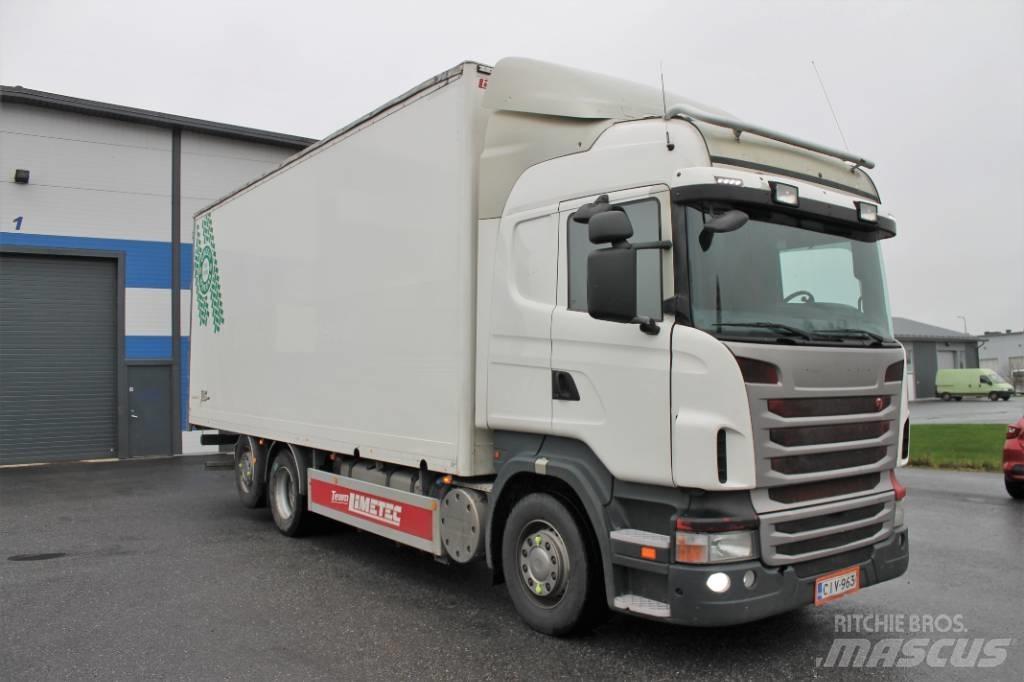 Scania R480 6x2 탑차 트럭