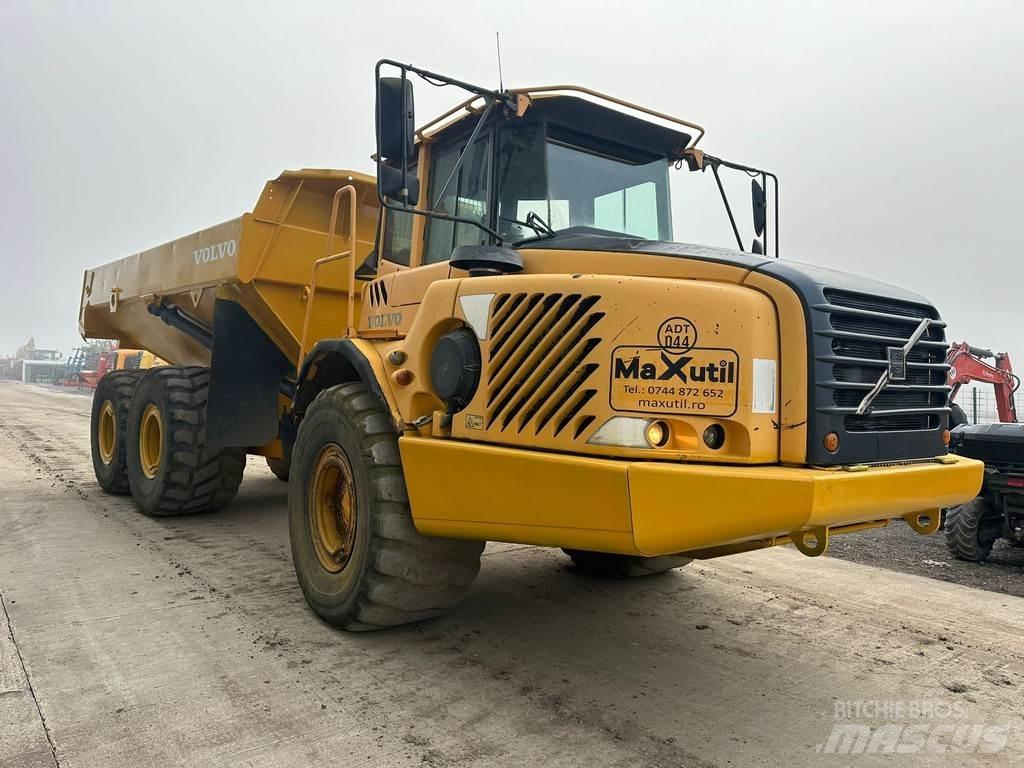Volvo A30D Dumper 건설현장 덤프트럭