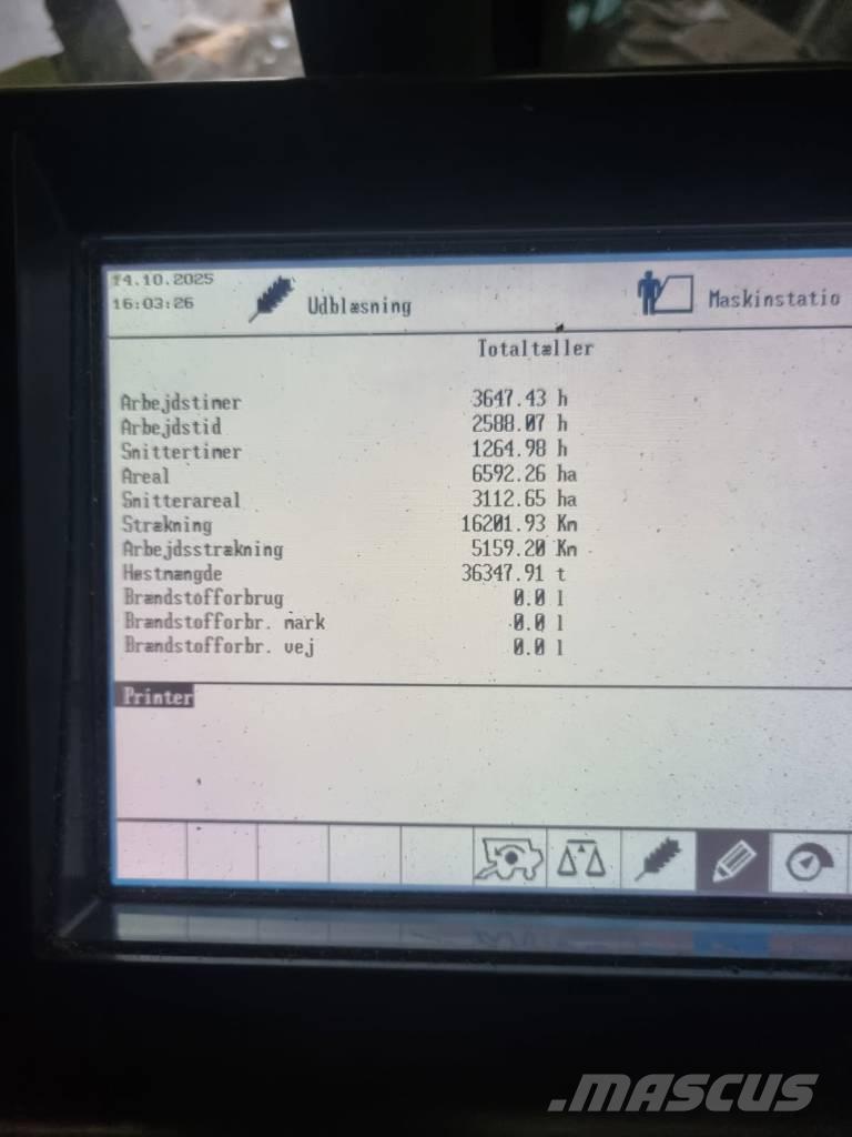 CLAAS Lexion 560 콤바인 수확기