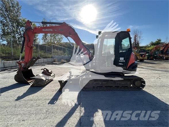Kubota KX080-4 대형 굴삭기 29톤 이상