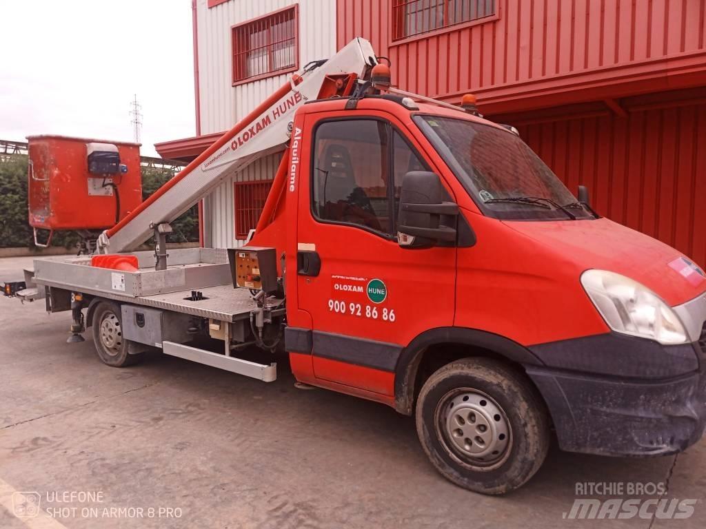 Multitel 160 Alu DS 트럭 탑재 고소작업대