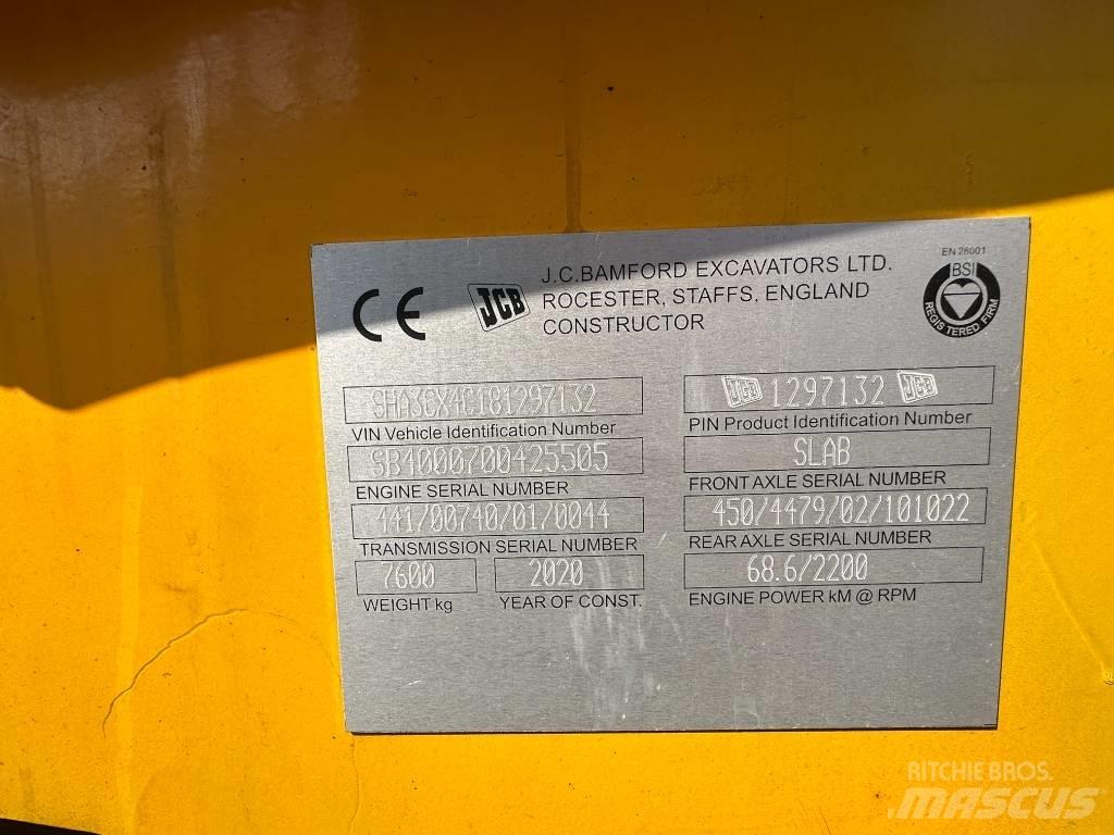 JCB 3 CX 백호로더