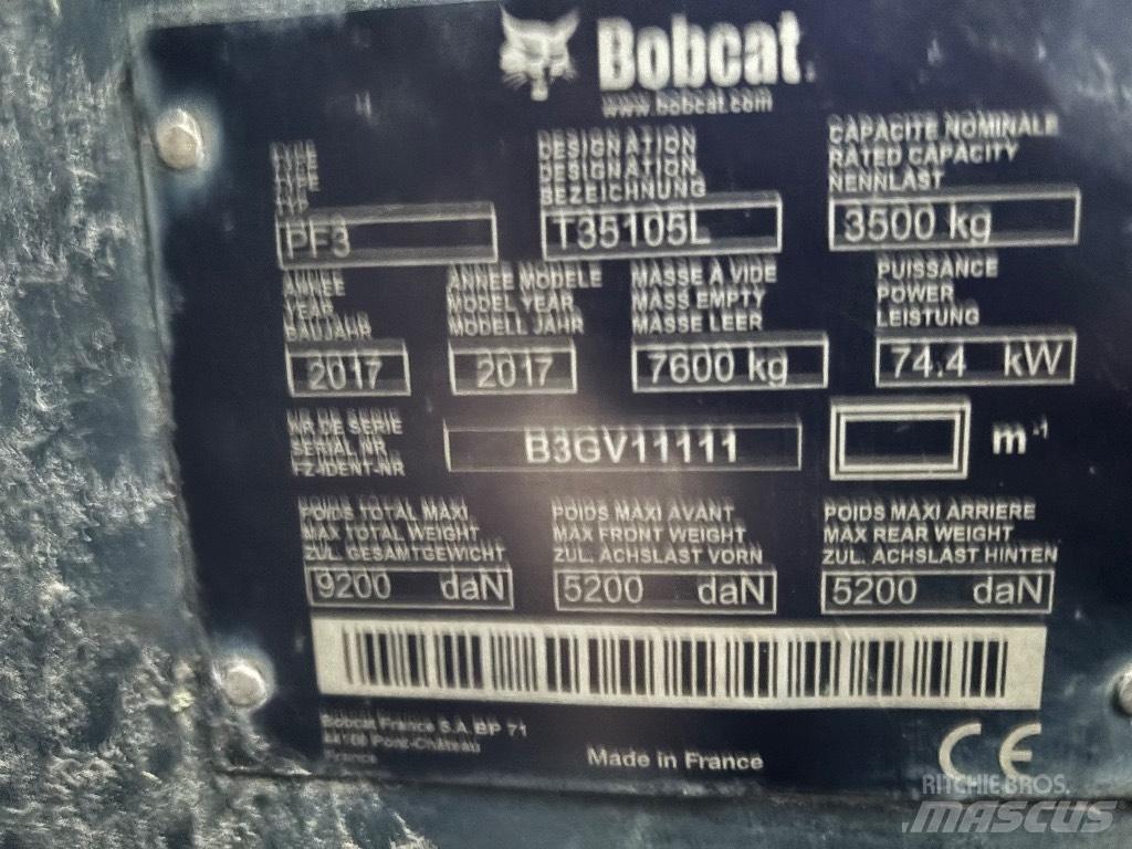 Bobcat T 35.105 L 텔러 핸들러