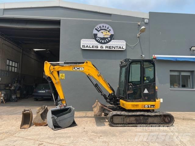 JCB 51 R 소형 굴삭기 7톤 미만