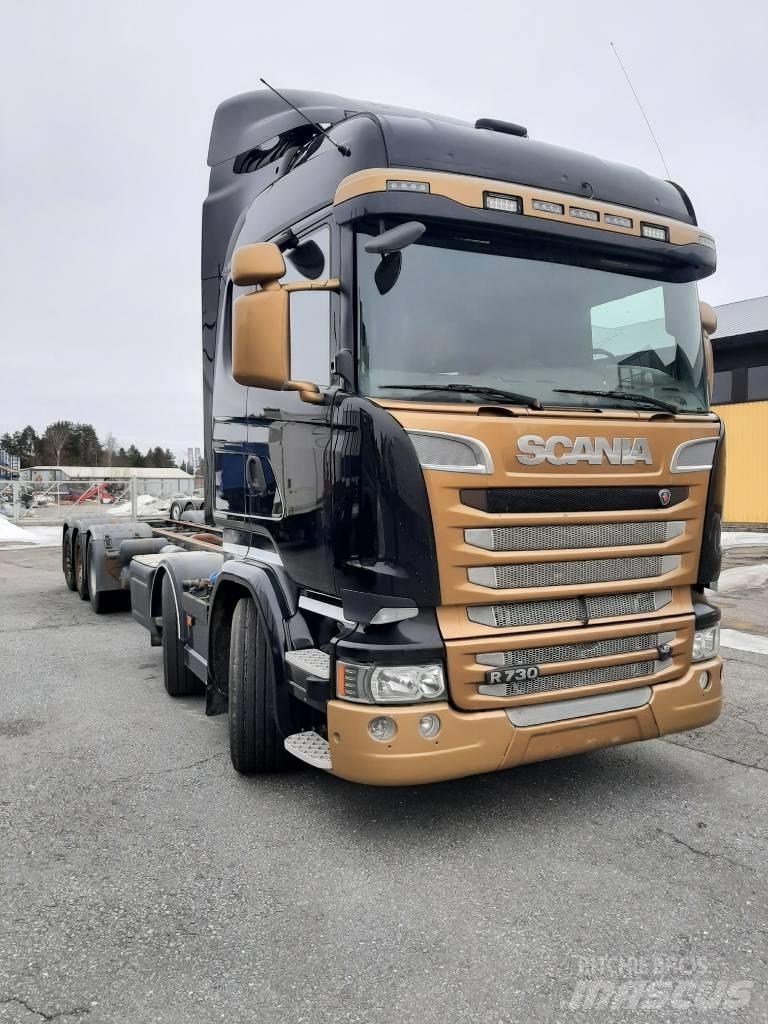 Scania R 730 새시 운전실 트럭