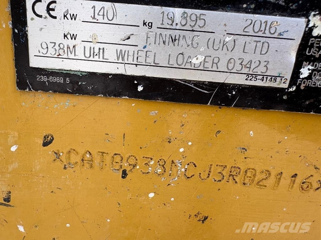 CAT 938 M  휠로우더