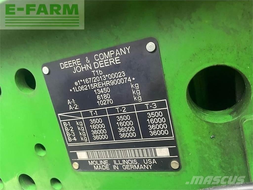 John Deere 6215r 트랙터