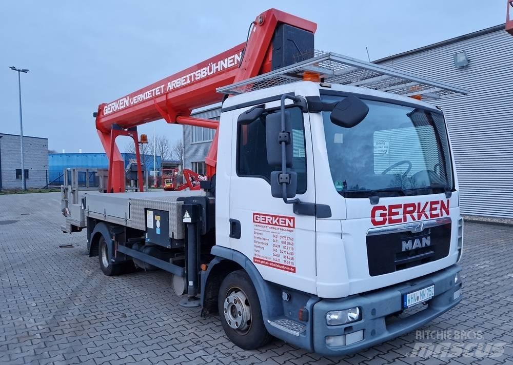 Ruthmann T330 트럭 탑재 고소작업대