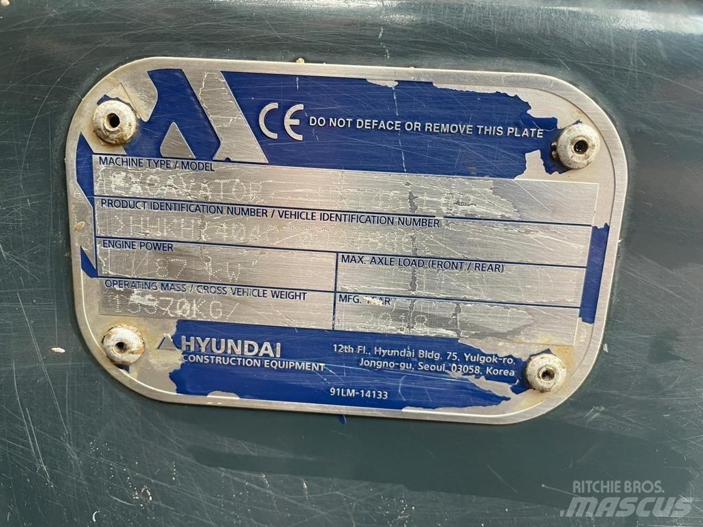 Hyundai HX145 LCR 대형 굴삭기 29톤 이상