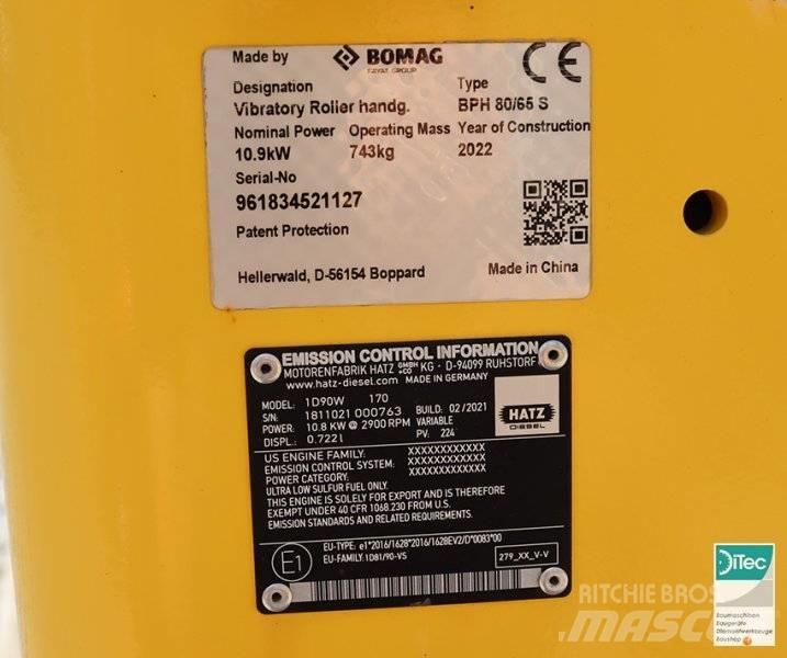Bomag BPH 80/65 S 진동롤러