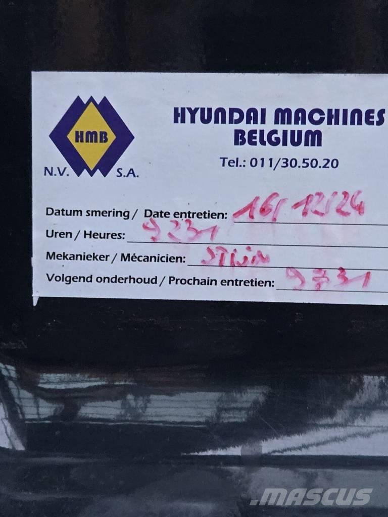 Hyundai R 180W-9A  휠 굴삭기