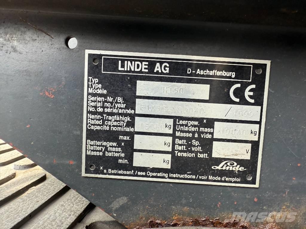 Linde H 150 D 디젤 지게차