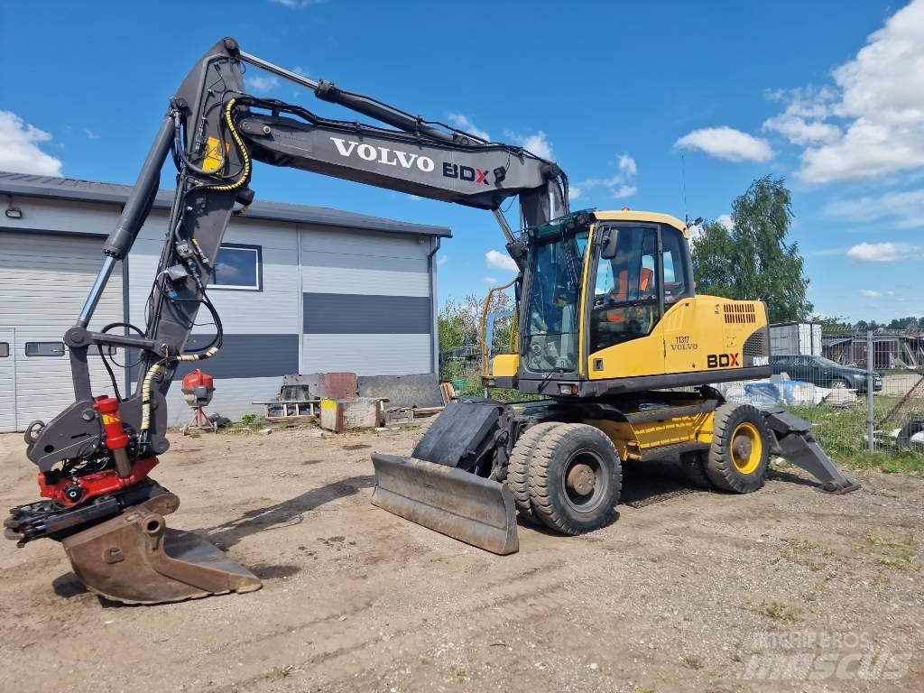 Volvo EW160C  휠 굴삭기