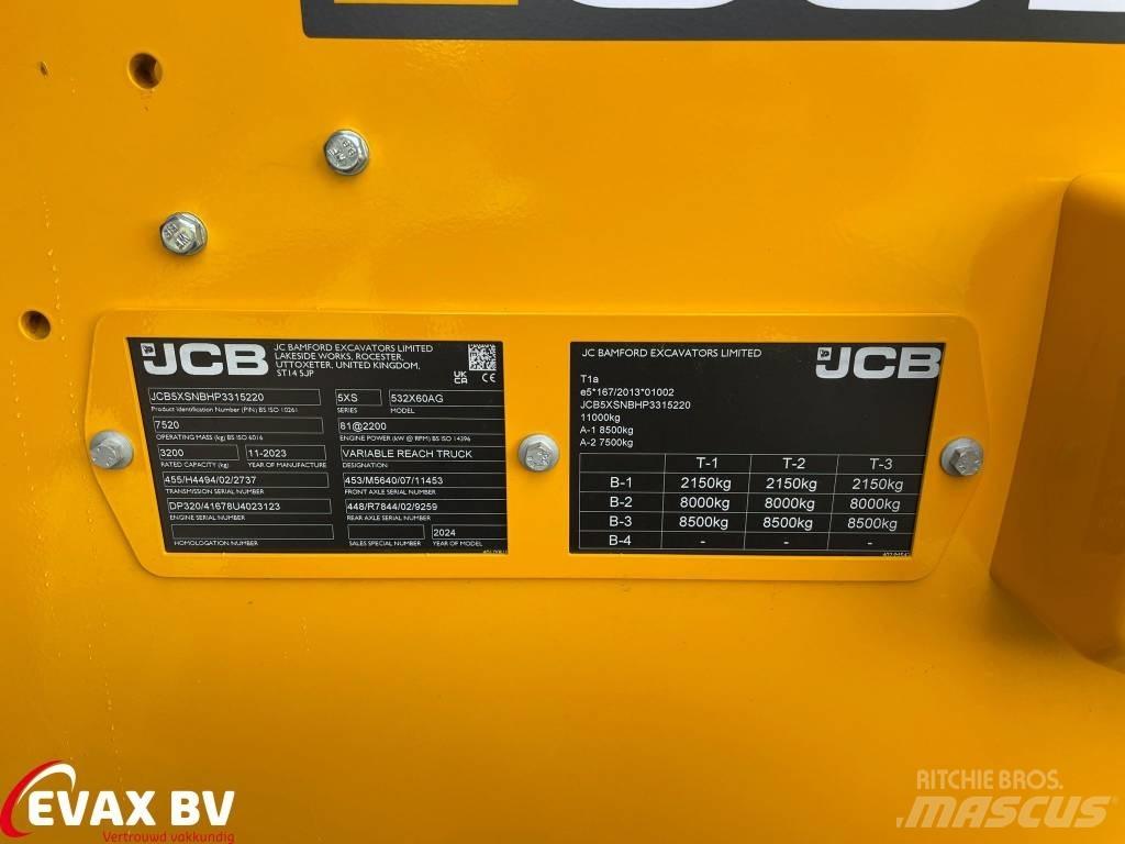 JCB 532-60 농업용 텔레 핸들러