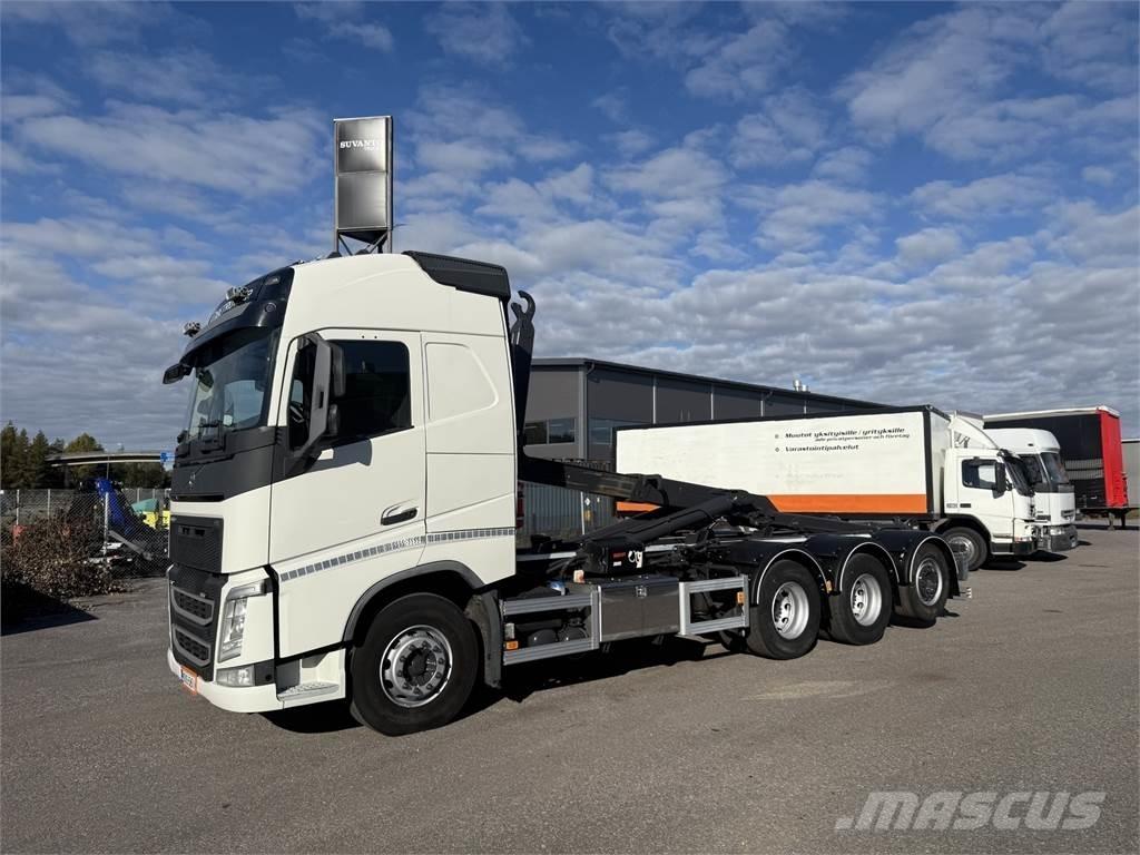Volvo FH 500 8X4 훅 리프트 트럭