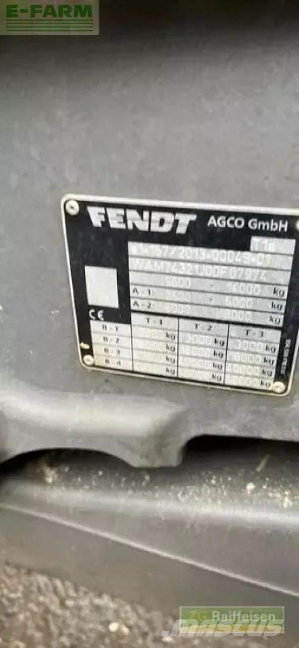 Fendt 724 vario 트랙터